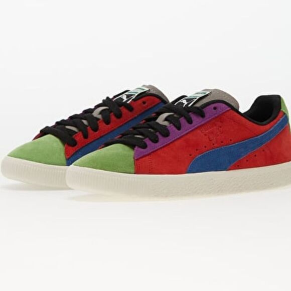 🩵NIB Puma Clyde Culture Multicolor Sneakers Men's Size 8 - Picture 12 of 13